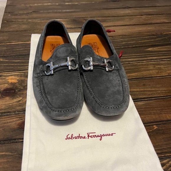 Ferragamo suede driver main image 4